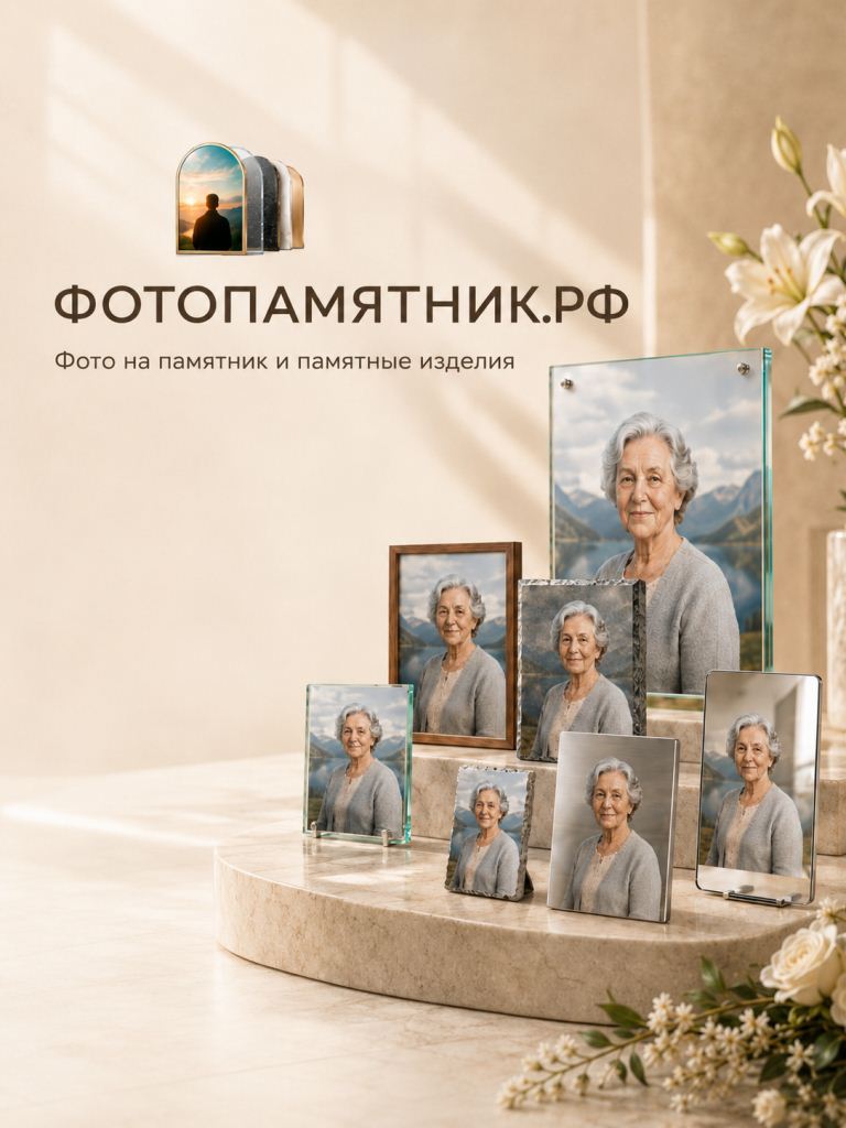 Фотопамятник.рф — логотип